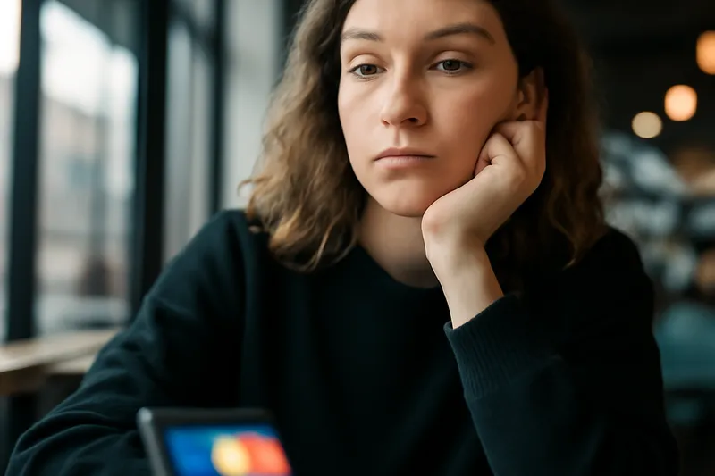 Personne reposant son téléphone pour se recentrer sur une tâche unique