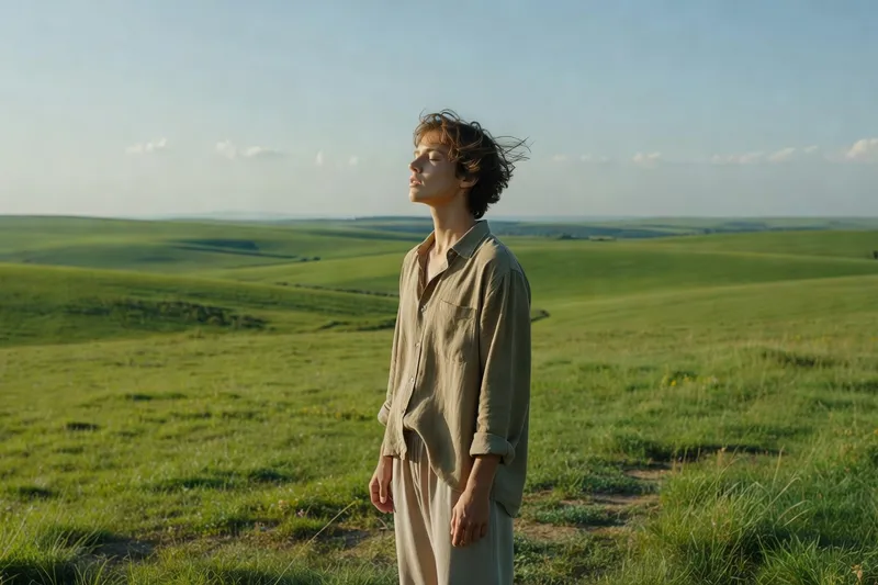 Environnement naturel, air frais, regard vers l’horizon